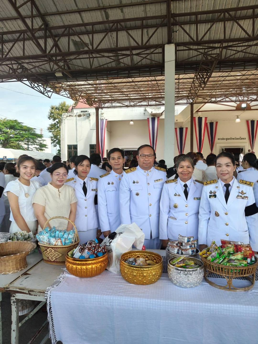 title - ส.ป.ก.ยโสธร ร่วมพิธีสวดพระพุทธมนต์ และทำบุญตักบาตร ถวายพระราชกุศล เนื่องในวันคล้ายวันพระราชสมภพสมเด็จพระนางเจ้าสิริกิติ์ พระบรมราชินีนาถ พระบรมราชชนนีพันปีหลวง และวันแม่แห่งชาติ 12 สิงหาคม 2569